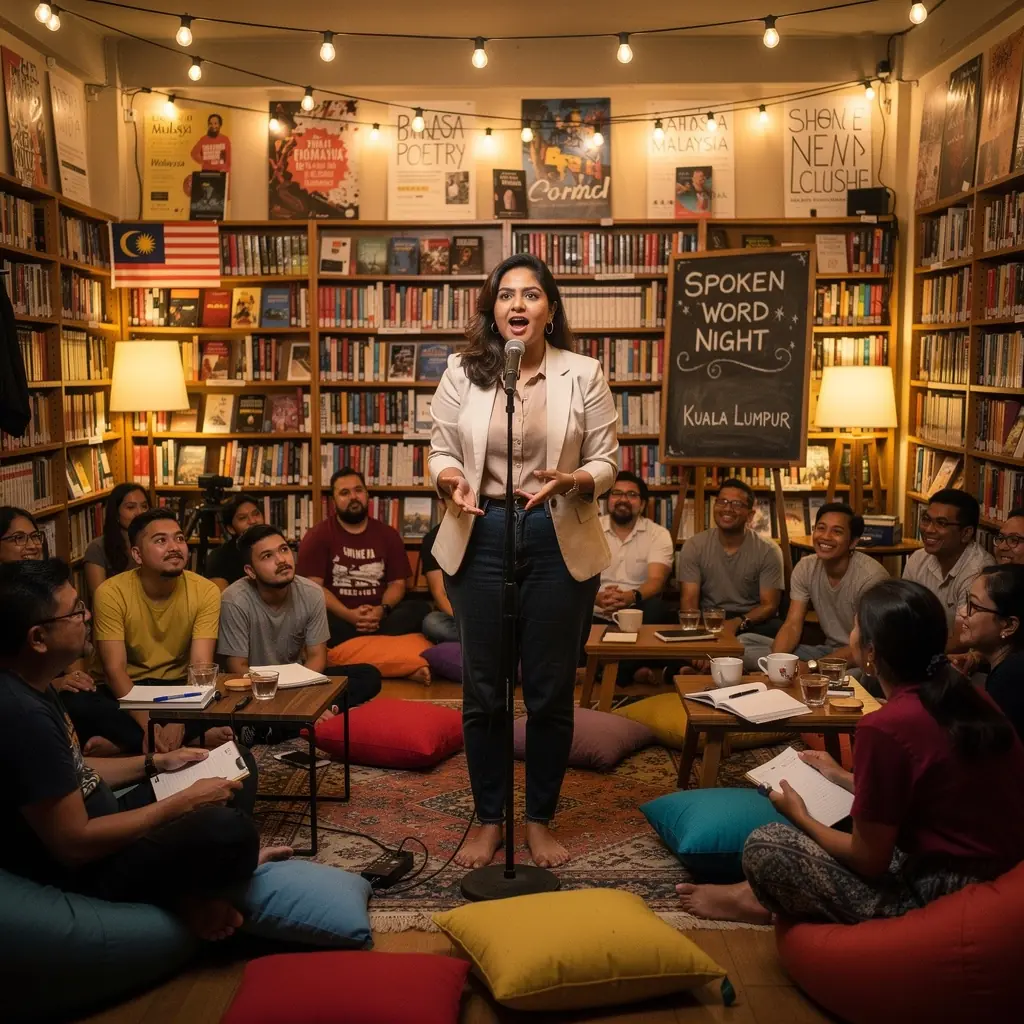 A close-up of hands flipping through the pages of an open book during a reading session.